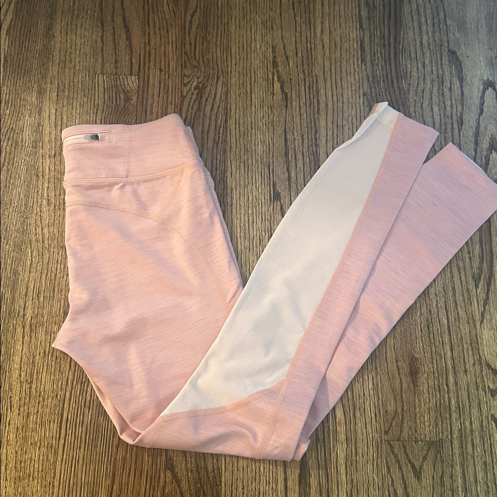 Nike Light Pink Mesh Leggings